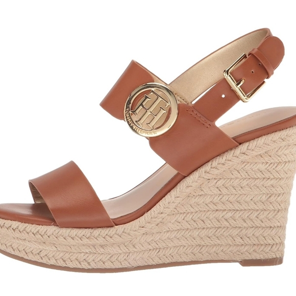 Tommy Hilfiger Kahdy Wedge Sandals - Picture 8 of 9